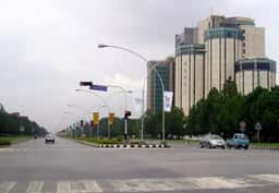 L'avenue Jinnah, à Islamabad, avant sa rénovation