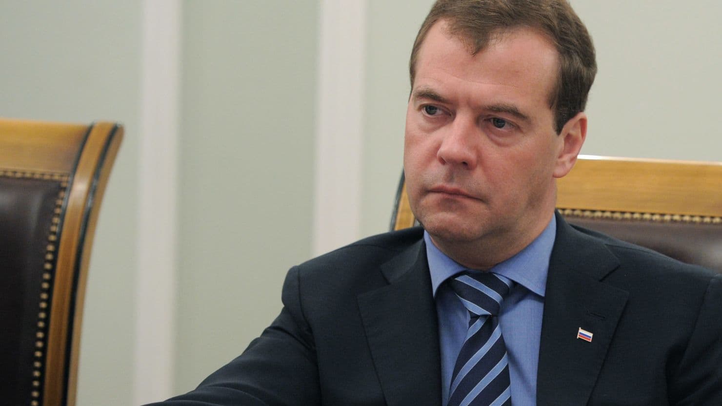 Photo d'illustration — Medvedev promet une « mort paisible » prochaine à la CPI