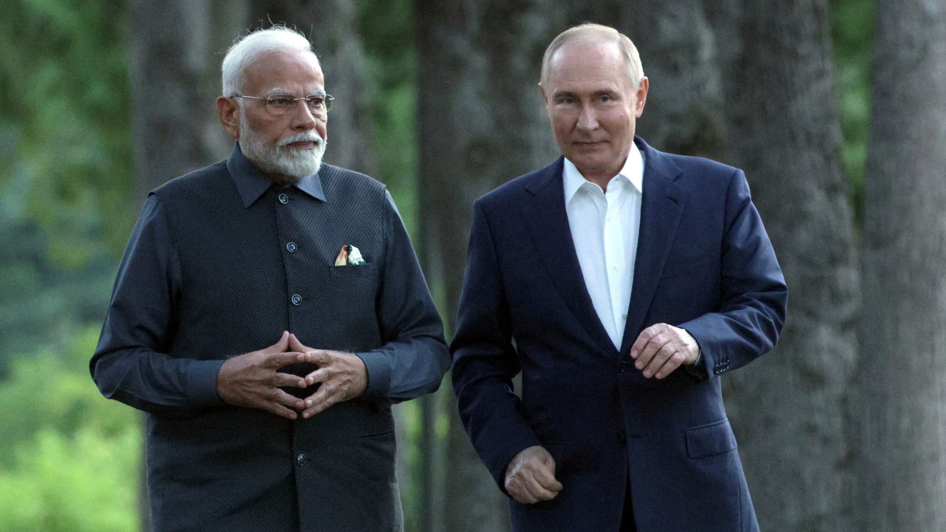 Photo d'illustration — Modi en Russie « plus probablement » en 2027, dit Peskov