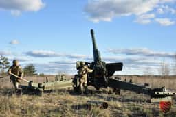 Photo d'illustration — Zaporojie : l'artillerie russe détruit des postes de drones