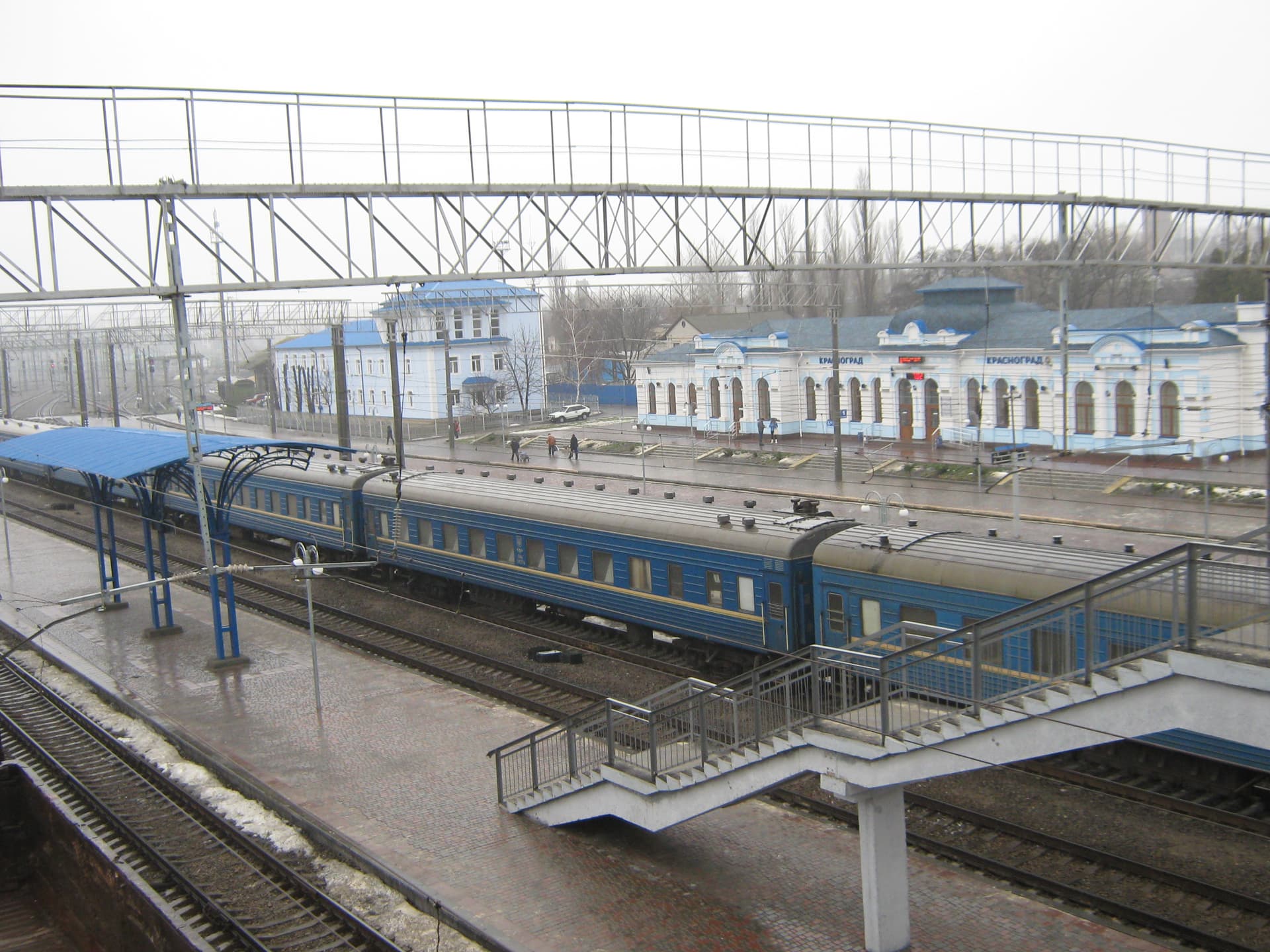Photo d'illustration — Berestine : un train de gardes-frontières ukrainiens frappé