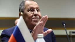 Photo d'illustration — Lavrov à Atlanta après 20 heures de vol pour le G20