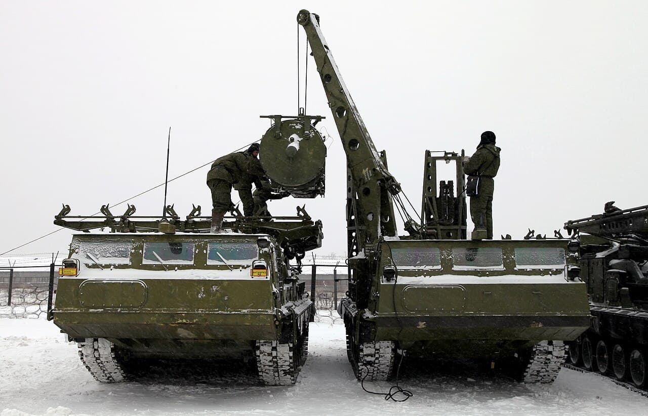 The 202nd Air Defence Brigade in the Western Military District in Russia. This air defence brigade is equipped with S-300V-SAMs. This brigade received these systems in 1989.